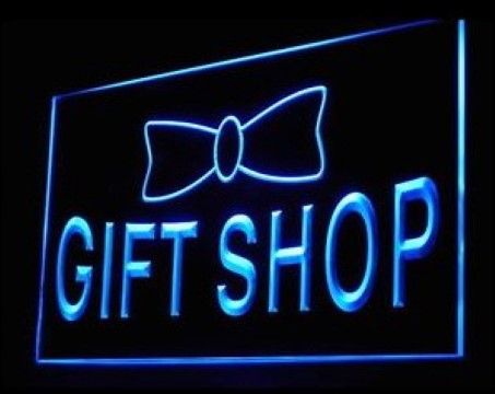 Gift Shop Souvenir LED Neon Sign